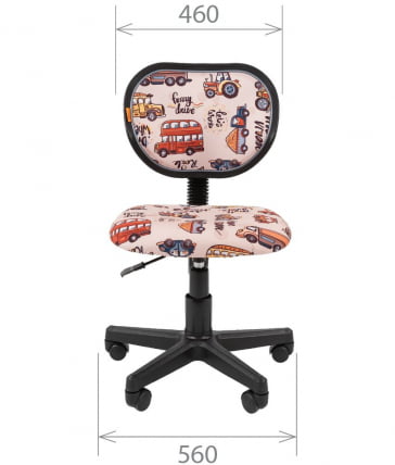 Детское кресло CHAIRMAN KIDS 106 Black Котики_3