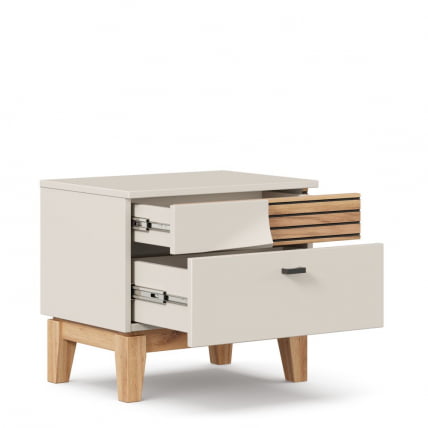 Тумба прикроватная левая Нильс ЛД 423.040.000 Кашемир/Дуб Тортуга_3