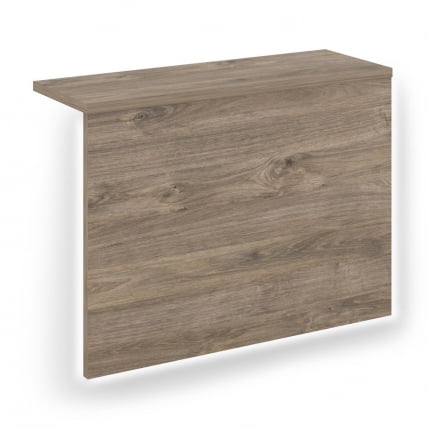 Накладка с подсветкой прямая высокая для О.R-F.MP.V-138 ONIX О.R-NP.V-138.1.S Тиквуд Темный_0