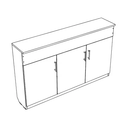 Тумба под аудиторную доску АЛц.ТА_1