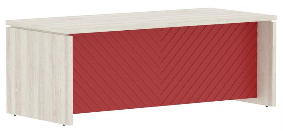 Стол руководителя Torr LUX TLST 209H Сосна Эдмонд Красный_0