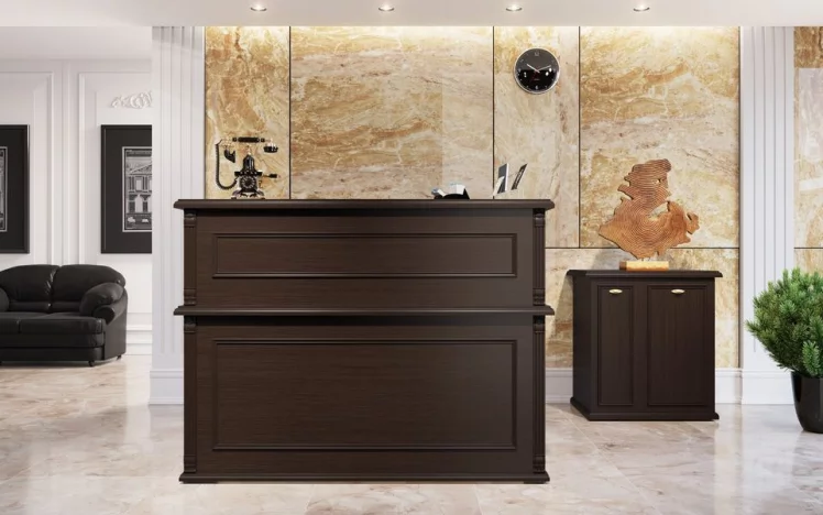 Стойка ресепшен RMS 120 Венге магия_3