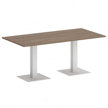 Стол прямоугольный HOME OFFICE VR.SP-5-180.2 Дуб Аризона/Белый металл_0