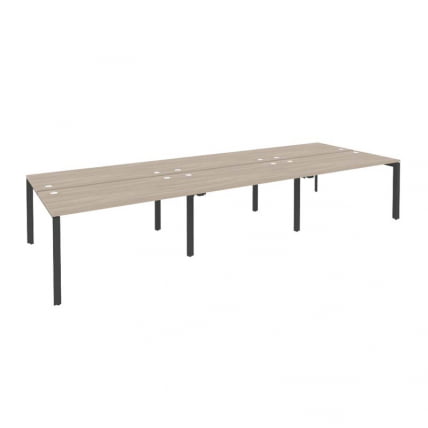 Рабочая станция на П-образном м/к ONIX O.MP-D.RS-6.3.7 Дуб Аттик/Антрацит_0