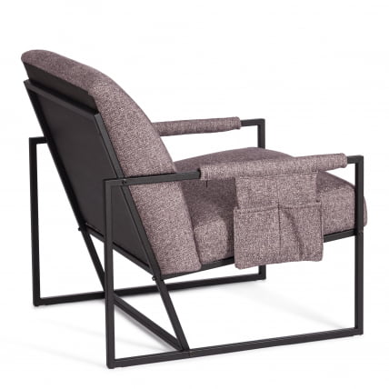 Кресло Charli LUX/Чарли Люкс велюр/букле, VT shape wood rose, 70х80х82 см_2