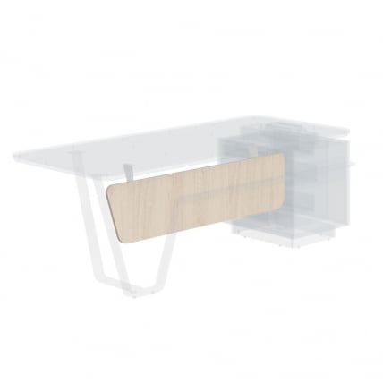 Фронтальная панель левая Line СФ-577602 Дуб светлый Белый_0