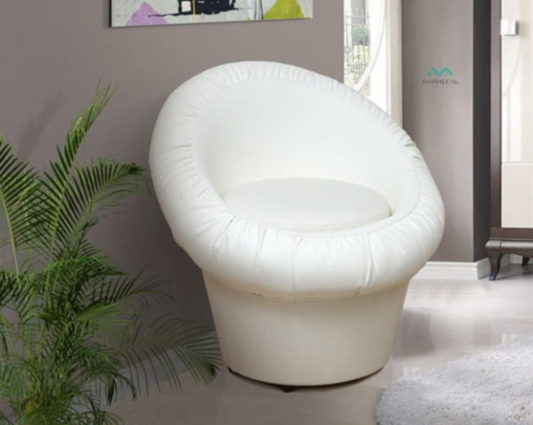 Банкетка иск. кожа светлая_0