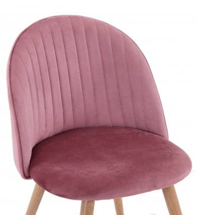 Стул Лион Страйпс Розовый_6