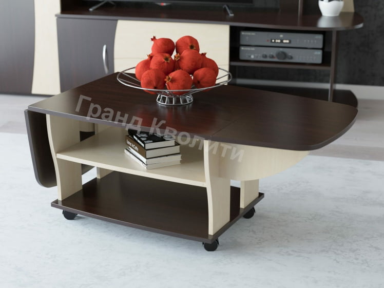 Стол журнальный 6-0212 Венге/Дуб Млечный_0