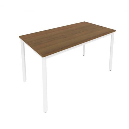 Стол письменный на металлокаркасе SLIM SYSTEM С.СП-5 Орех-Белый_0