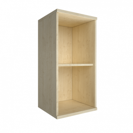 Стеллаж низкий узкий Riva А.СУ-3 Клен_0