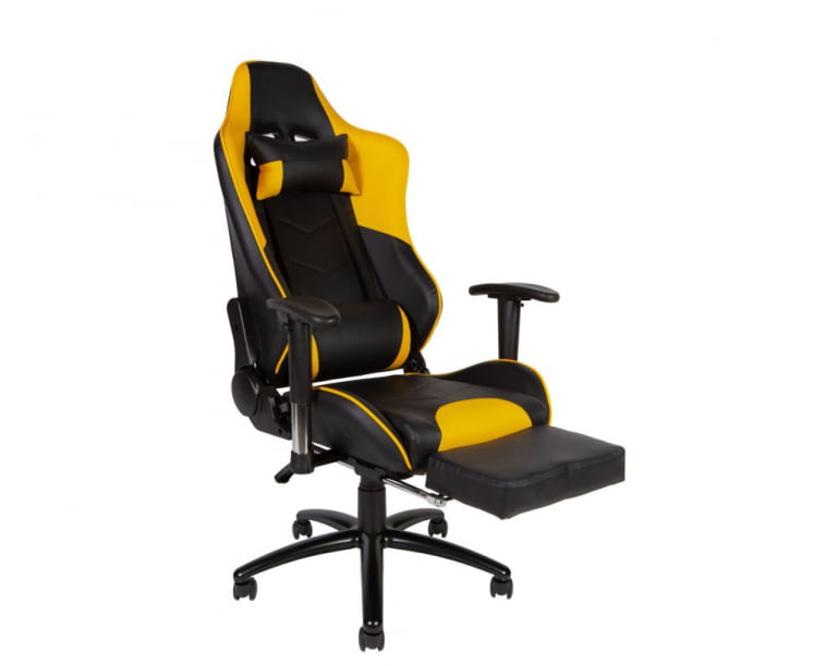 Игровое кресло RF-8066D Черный/Желтый_4