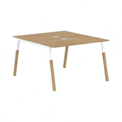 Рабочая станция Forta FWST 1113 Дуб Гамильтон Белый премиум_0