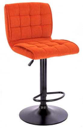 Барный стул Everprof Richy Ткань Терракотовый_0