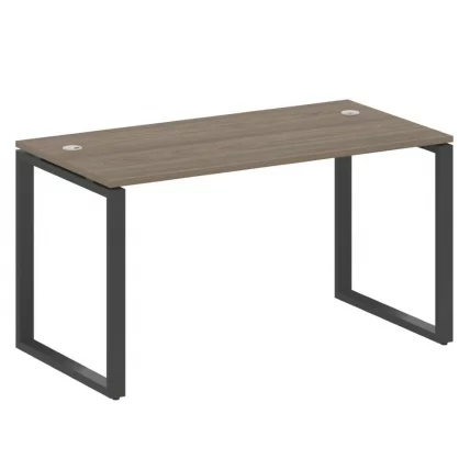 Стол письменный на О-образном м/к METAL SYSTEM БО.СП-3 Вяз/Антрацит_0