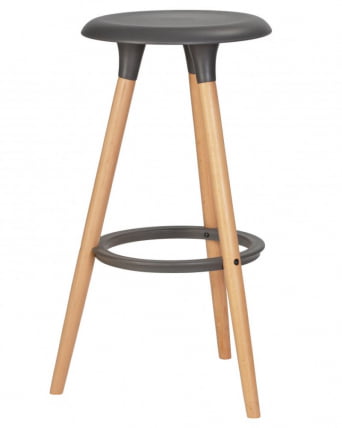 Табурет барный DOBRIN ROYCE Темно-серый GR-04_2