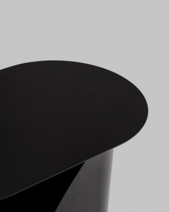 Журнальный столик Yvaine металл черный_8