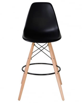 Стул барный DOBRIN DSW BAR (ножки светлый бук, цвет сиденья черный (B-03)) 2 шт_6