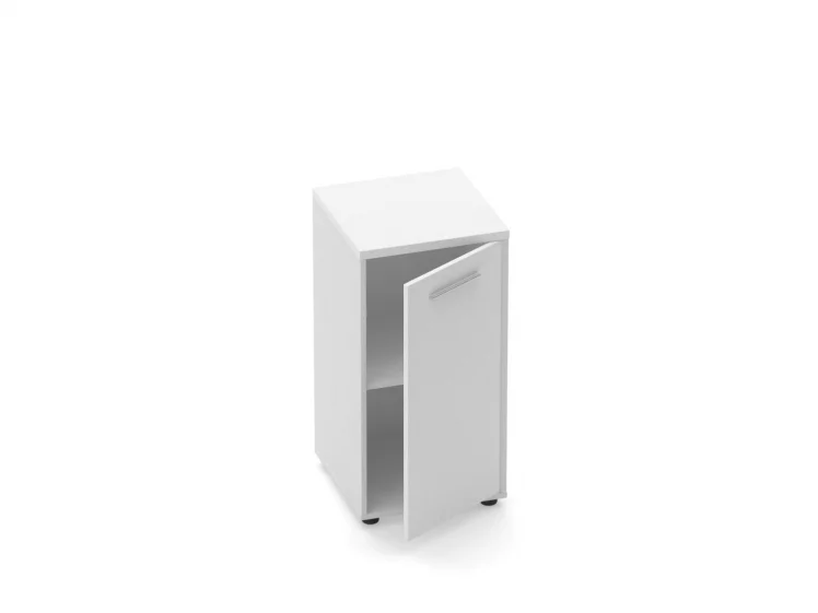 Шкаф 1 узкий закрытый Deka 10.08.11Пр Белый_1