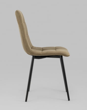 Стул Oliver велюр Капучино_3