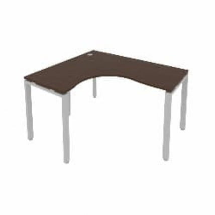 Стол письменный METAL SYSTEM Б.СА-3 Л Венге/Серый_0