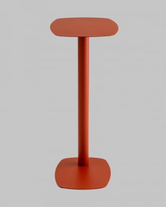 Журнальный столик Eanna L металл красный_3