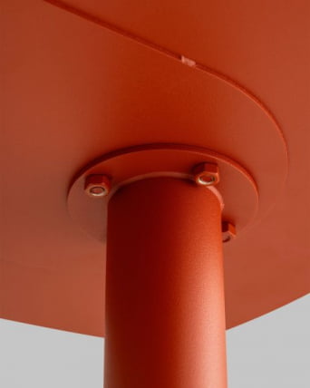 Журнальный столик Eanna S металл красный_9