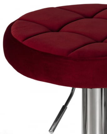 Табурет барный DOBRIN BRUNO (бордовый велюр (MJ9-43)) 2 шт_3