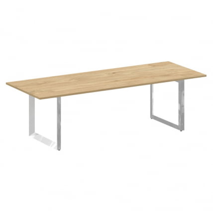 Стол переговорный на О-образном м/к ONIX DIRECT LUX M-O.MO-PRG-25 Тиквуд светлый_0