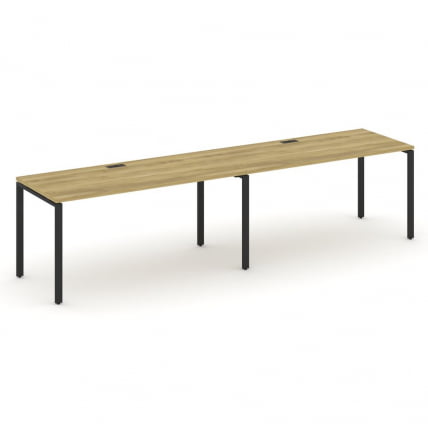 Рабочая станция на 2 места CONCEPT CN.ORS-004 Дуб Винченцо Антрацит_0