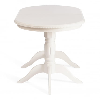 Стол COPPOLA бук, мдф, 140+40x80x77см, Ivory white_1