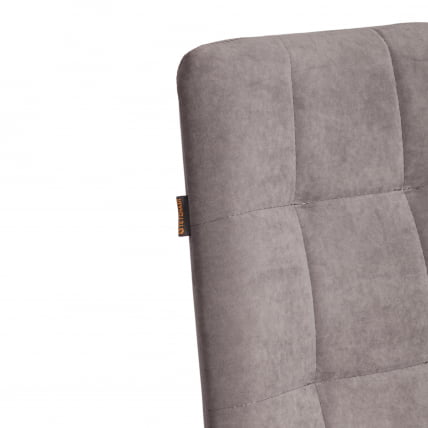 Стул обеденный Asti TREND, велюр, серый/черный, 29, 47х54х86 см_8