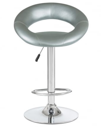 Стул барный DOBRIN MIRA (серебряный) 2 шт_6