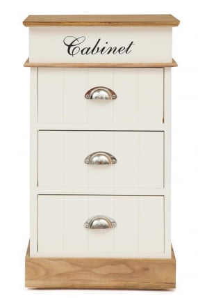 Тумба с 3 ящиками Secret De Maison CABINET ( mod. HX14-120 ) Слоновая кость/коричневый_5