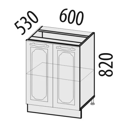 Стол Милана 23.58 Сосна Астрид/Ваниль_1