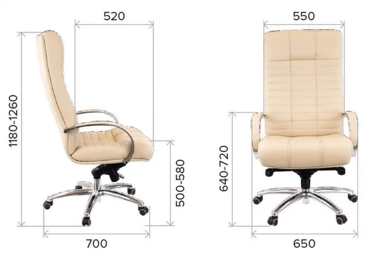 Кресло руководителя Atlant AL M экокожа Черный_4