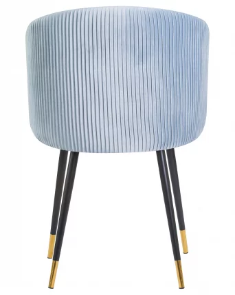 Стул обеденный DOBRIN MARY Серо-голубой велюр 1922-6_4