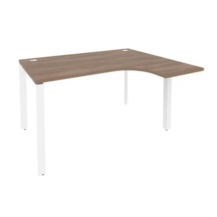 Стол эргономичный правый на П-образном м/к ONIX O.MP-SA-3R Дуб Аризона/Белый_0