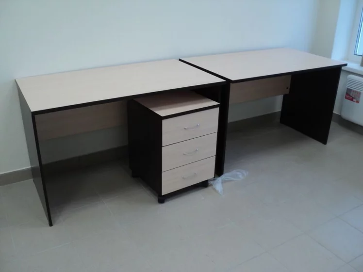 Стол письменный Р.С-12 Венге/дуб молочный_2