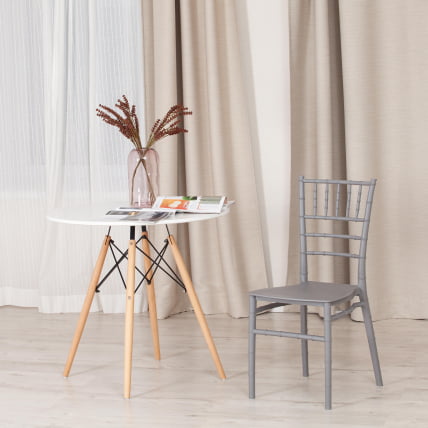 Стул CHAVARI (mod. 101) пластик, 40 х 49 х 88 см, Grey (Cерый) 09_10