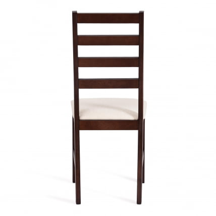 Стул ROSARIO Многослойная фанера, 39 х 39 х 99 см, Cappuchino, ткань бежевая (81/10)_3