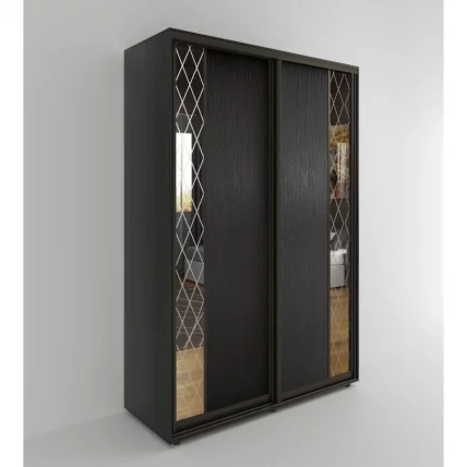 Шкаф-купе 2-х дверный Акцент-Вера ДР 1600х600 Венге_0