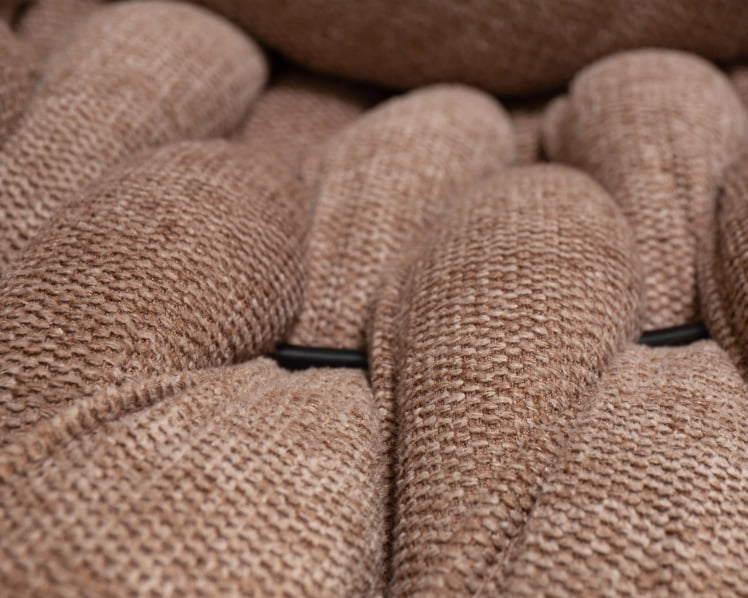 Стул барный DOBRIN LEON Коричневая ткань LAR 275-3_8