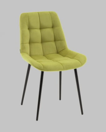 Стул Флекс N велюр оливковый_0