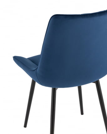 Стул Дарвин велюр Синий_6