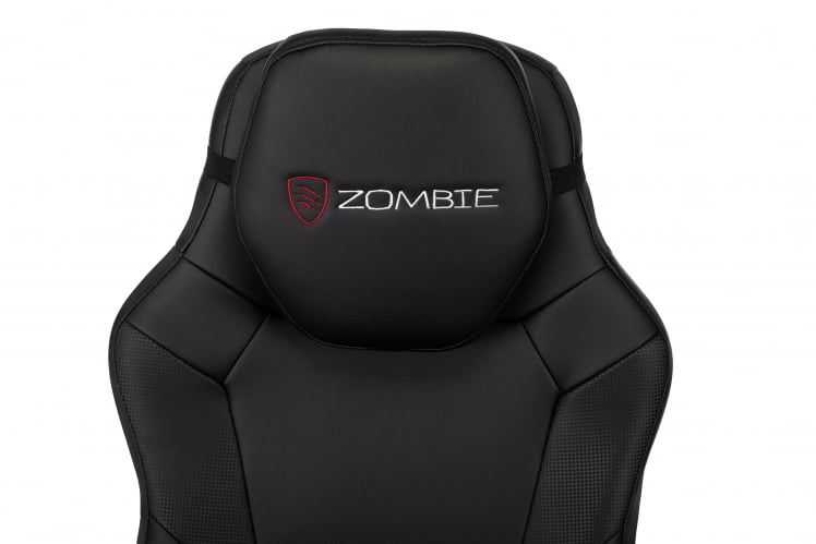 Кресло игровое Зомбие Дефендер Черный/карбон / Zombie Defender_6