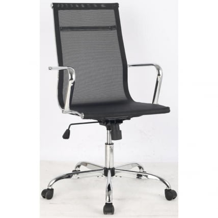 Кресло руководителя EChair-706 T net 481269 Черное_0