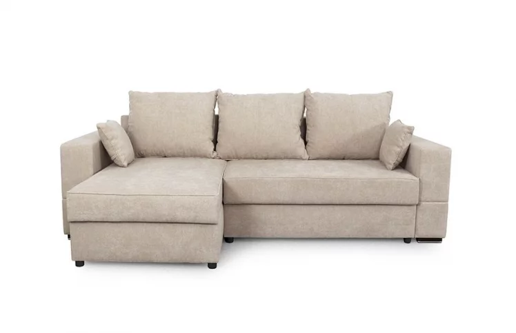 Диван угловой Бостон Стандарт Бежевый_1