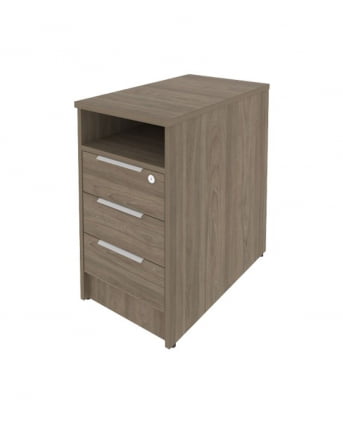 Тумба приставная Metal System Б.ТП-1 Вяз/Белый_0