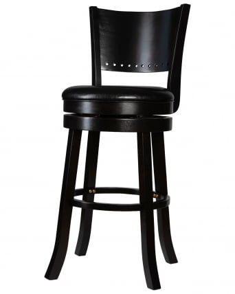 Вращающийся полубарный стул DOBRIN TONY COUNTER Капучино-черный_6